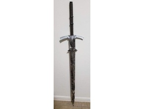 nazgul costume sword blender lord rings 3d print model - Mito3D