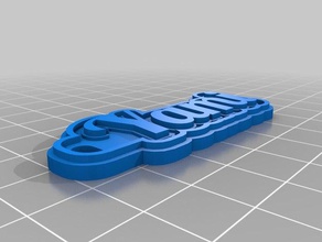 yami Schlüsselanhänger angepasst 3d print model - Mito3D