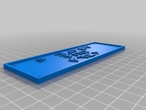 timbro con inchiostro codici di pig pen cipher i giocattoli giochi 3d print model - Mito3D