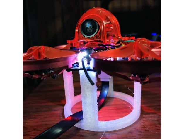 whoop stand accelerometer calibration display snapper 7 parametric fusion 360 rc vehicles autodesk customized drone fusion360 quad quadcopter 3D print model - Mito3D