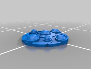keyforge chave brinquedo jogo acessórios 3d print model - Mito3D