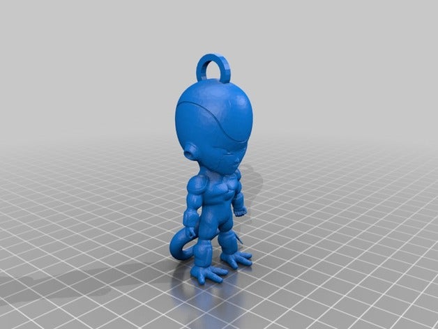 chibi freezer key chain keychains dragon ball 3D print model - Mito3D