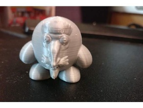 smashing kirb creatures 3d print model - Mito3D