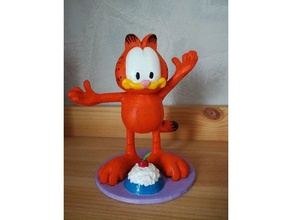 garfield les animaux 3d print model - Mito3D
