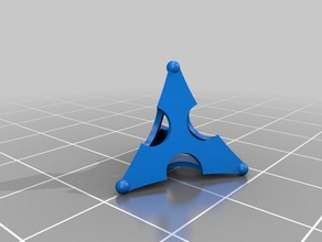 resim caltrop diy caltrops destek vernik 3d print model - Mito3D
