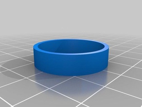 band fidget ring size 95 rings customized 3d print model - Mito3D