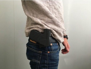 cinto de fixação udar-m2 outros estojo pistola 3d print model - Mito3D