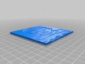 lithophane 2d art personalizado 3d print model - Mito3D