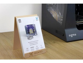 broşür standı ofis bcn3d sigma teknolojileri önleme 3d print model - Mito3D