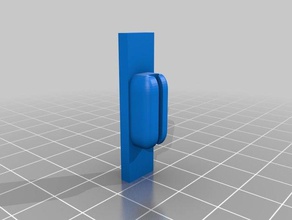 pequeño grito de puerta 2 imán adaptador los juguetes juegos tinywhoop 3d print model - Mito3D