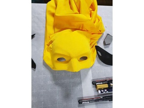 demir yumruk maske yarım kubbe kostüm 3d print model - Mito3D
