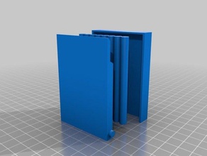 cigarette case slim 70mm other 3d print model - Mito3D