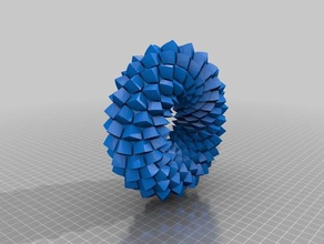 box torus math Kunst 3d print model - Mito3D