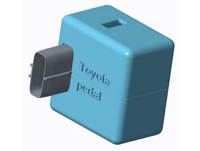 toyota pedale automotive commaai 3d print model - Mito3D