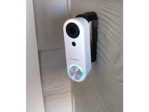 simplisafe angled doorbell mount household 3d print model - Mito3D