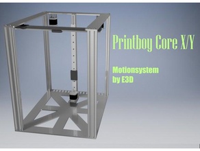 printboy e3d motionsystem reconstruir las impresoras Impresora 3d núcleo corexy core xy fabtotum estilo 3d print model - Mito3D