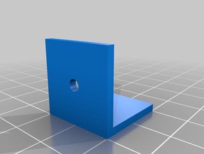 simples suporte de canto partes 3d print model - Mito3D