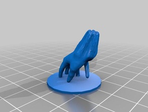 Peeling talon Spielsets Körper-horror monster pandoran promethean thecreated rpg 3d print model - Mito3D
