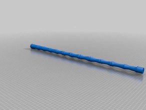 jurassic park john hammonds cane no topper scans replicas 3d print model - Mito3D
