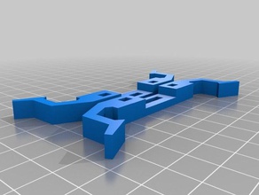 my customized ftc phone mount clips actobotics gobilda tetrix robotics 3d print model - Mito3D