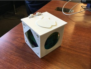 puzzle cube konteyner kaplar 3d print model - Mito3D