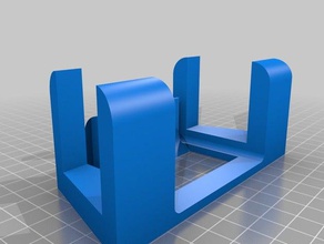 ikea-Schreibtisch-Kabel-Halter office angepasst 3d print model - Mito3D