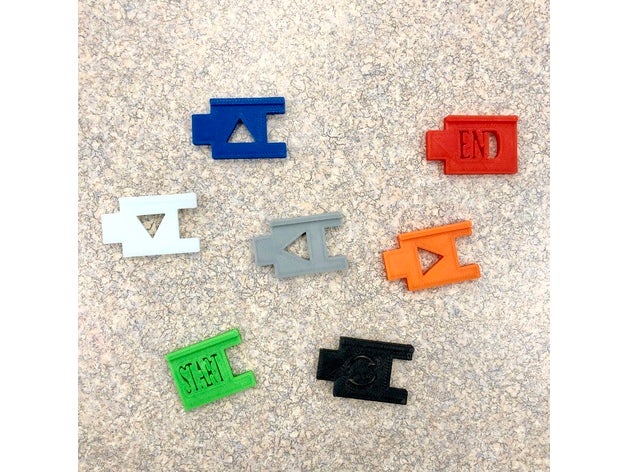 le codage des carreaux de commencer à la fin puzzles l'algorithme blocs puzzle heure code 3D print model - Mito3D