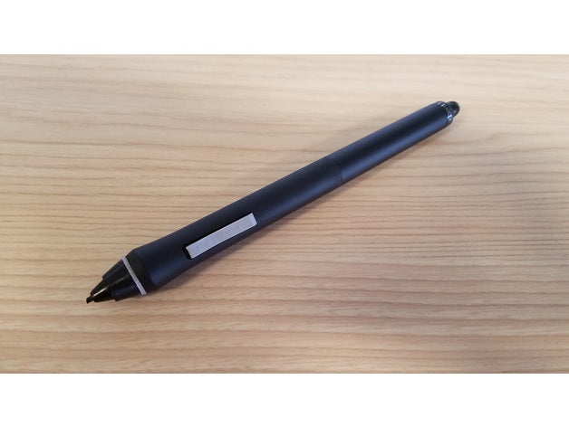 wacom art pen teilen - Ersatz Taste intuos 3D print model - Mito3D