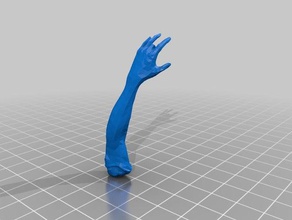 zombie body parts people 3d print model - Mito3D