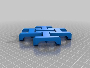 la cadena de 2x2 accesorios personalizado 3d print model - Mito3D