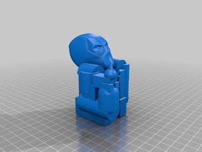 thecrazymercdeadpool stand 3d impressão 3d print model - Mito3D