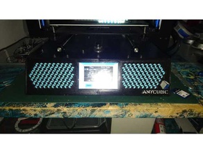 Frontplatte anycubic i3 mega 3d Drucker Teile 3d print model - Mito3D
