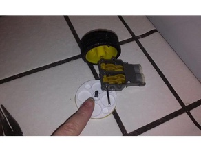tamiya elegoo wheel adapter toy game accessories 3d print model - Mito3D