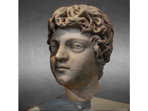 retrato caracalla scans replicas 3dprint 3dprintable 3dprinter 3dprinting 3dscan 3dscanner 3dscanning boy bust carved child emperor empire face head man marble prince roman sculpture son sony statue 3D print model - Mito3D