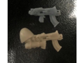 pistola bólter rtb01 de juguete juego accesorios 28mm bayoneta perno arma fuego en miniatura las miniaturas rogue trader espacio 3d print model - Mito3D
