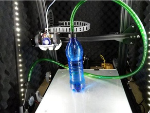 bottiglietta di acqua filtro aria gaz 3d la stampante accessori abs bottiglia 3d print model - Mito3D