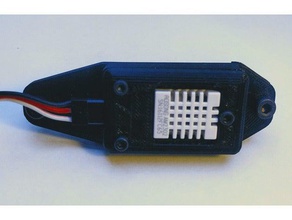 am2302 dht22 Temperatur Luftfeuchte-sensor Gehäuse - Elektronik für die Temperatur-sensor 3d print model - Mito3D