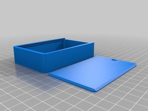 la mia su misura intorno coperchio della scatola contenitori 3d print model - Mito3D