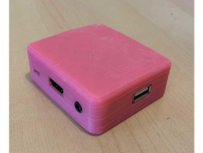 raspberry pi 3 model a+ case electronics plus 3d print model - Mito3D