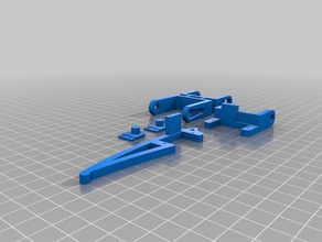 meine angepasste custom-spider-Roboter Robotik 3d print model - Mito3D