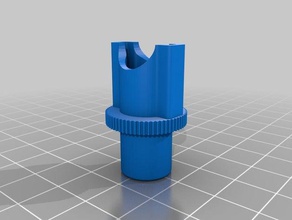 hose adapter auto-shiphon sediment blocking cap parts beer homebrew homebrewing siphon syphon 3d print model - Mito3D