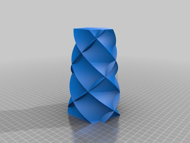 meine angepasste offenen Lampenschirm Kunst 3D print model - Mito3D
