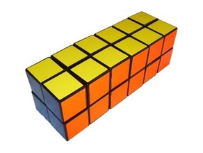 2x2x6 rubiks cube extensions puzzles cool fun 3d print model - Mito3D