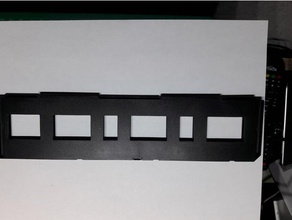 kleinbild negativscanner einsatz machine tools film negative holder 14mm small picture 3d print model - Mito3D