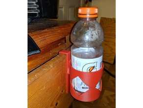 droor cupholder gatorade organization door drink g2 hang hanger hanging mug pop soda sports 3d print model - Mito3D