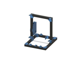 anet a8 frame upgrade v2 3d printers 3d print model - Mito3D
