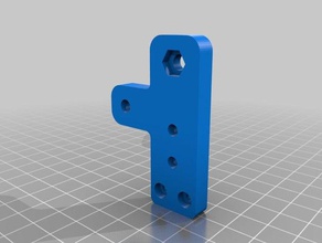 axis pulley bracket 3d printing 3d print model - Mito3D