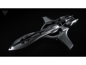 star citizen kruger p-52 merlin véhicules 3d print model - Mito3D