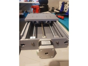 lineare dispositivo di scorrimento 3d la stampa il movimento linear rail 3d print model - Mito3D