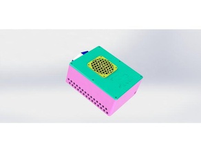 10amp psu-Gehäuse 3d Drucker - Zubehör rostock nano nano-upgrade 3d print model - Mito3D